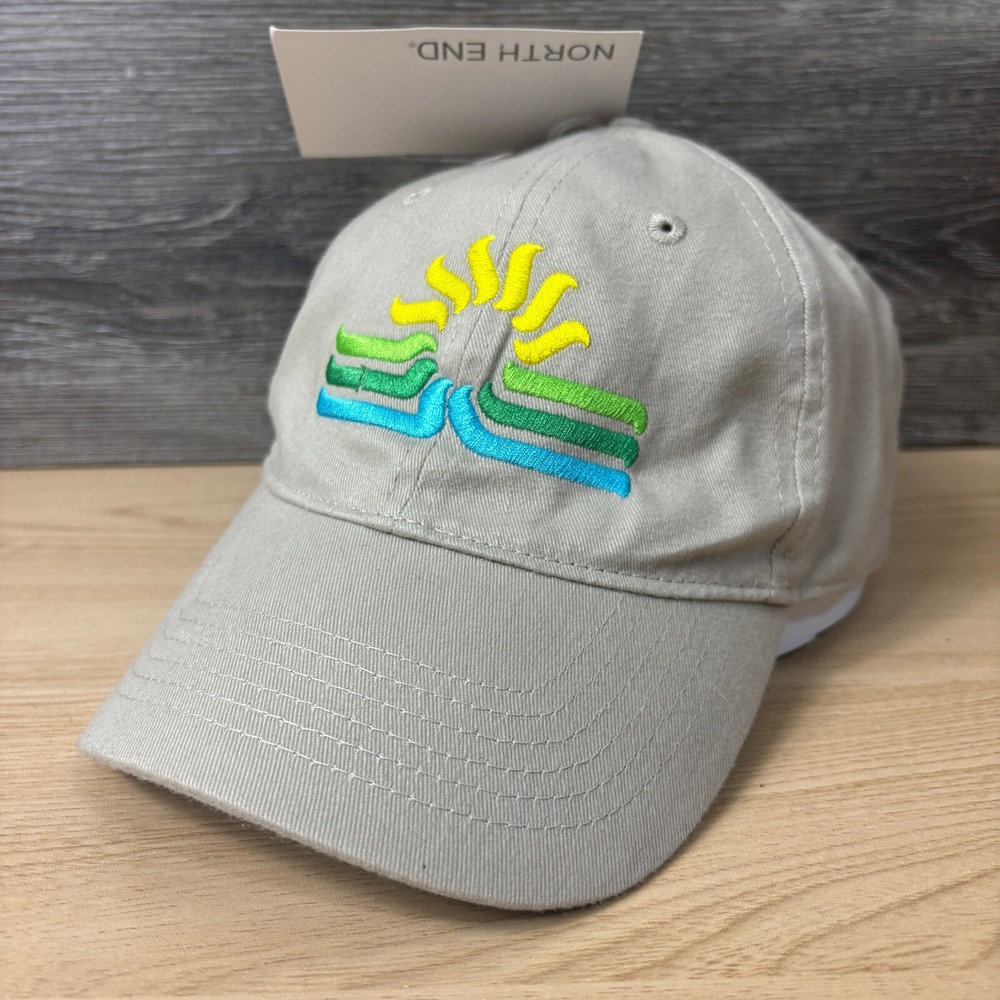 North End Hat Cap Strap Back Brown Adjustable NWT